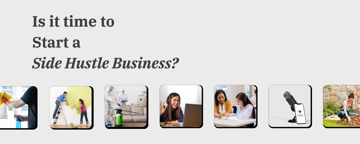 signs to launch side business